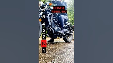Maximum speed for each gear on a Honda Rebel 500