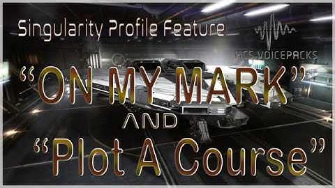 Elite Dangerous. "On My Mark" & "Plot a route home" Commands, with William Shatner and Sabrina Ruiz.