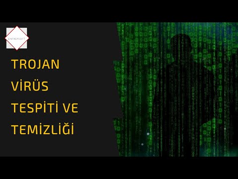 TROJAN VİRÜS (TRUVA ATI VİRÜSÜ) OLDUĞUNU TESPİT ETME VE KALDIRMA SON YÖNTEM 2021(ÖZEL KODLARLA)