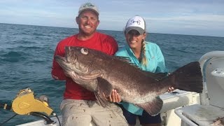HUGE Grouper and Swordfish in the Florida Keys