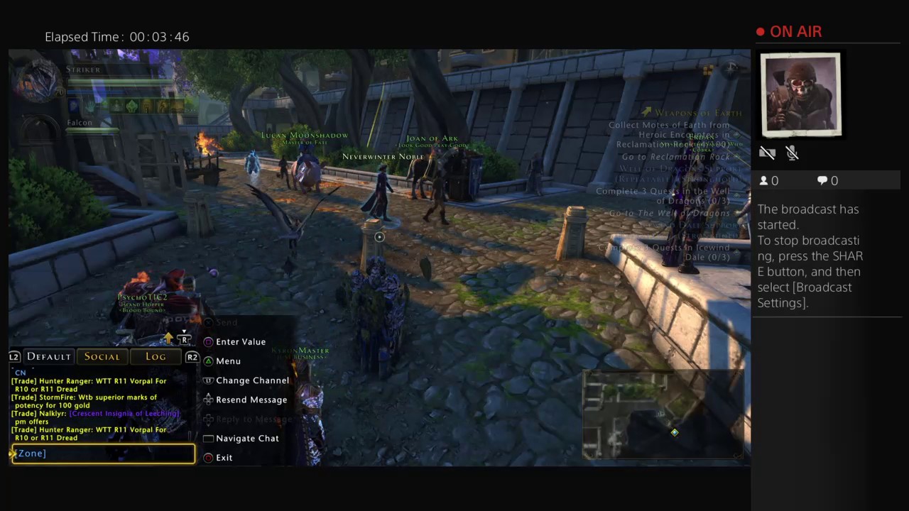 SIRSTRIKERGREAT's Live PS4 Broadcast