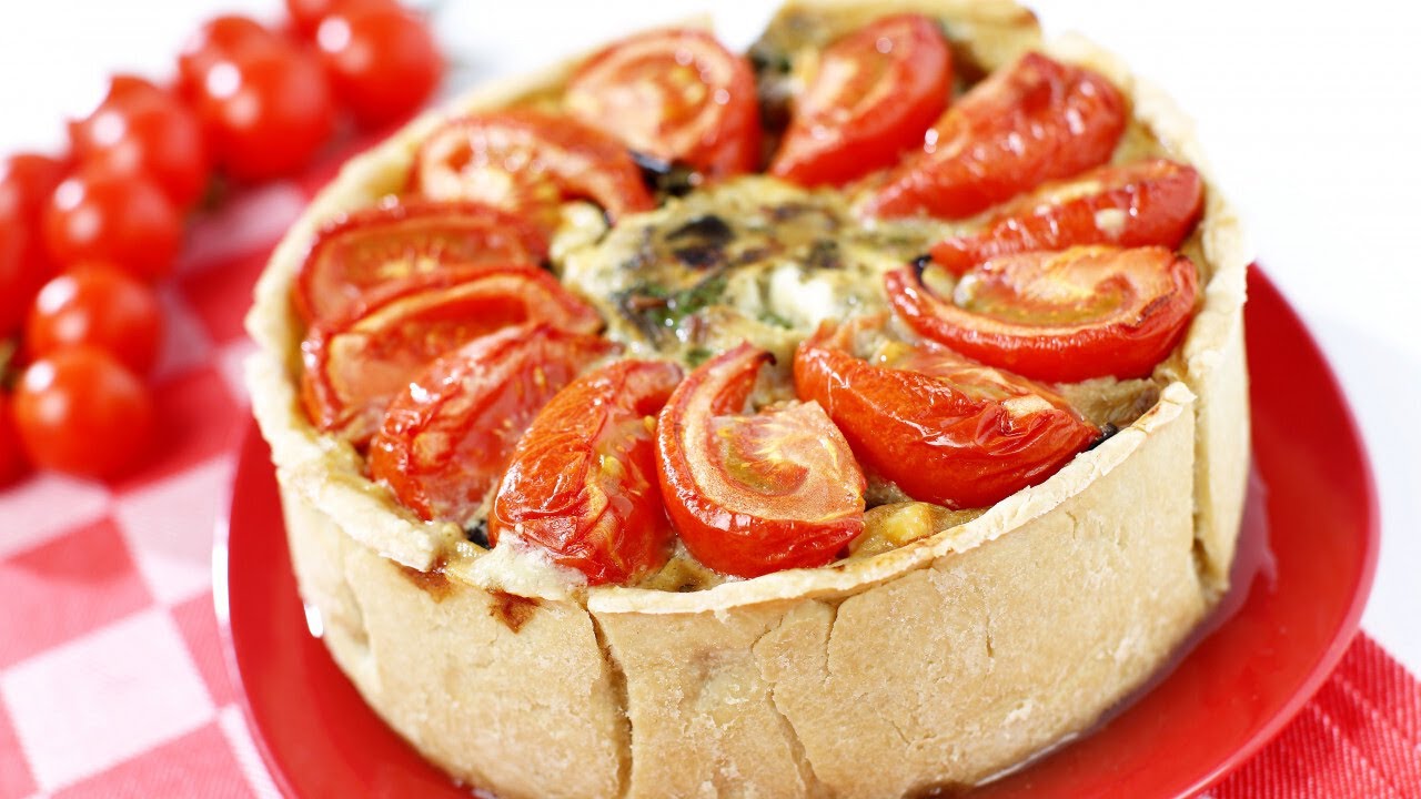 Recette Gateau De Tomates Aubergines Courgettes Et Chevre Youtube
