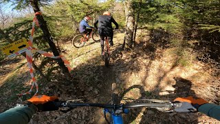 Goulinas Trails: Λέκα - Στάλια - Καστανιές | Mondraker Superfoxy. 