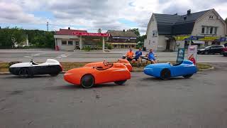 Nordic Velomobil Tour 2018 Pictures Slideshow