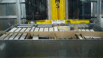 ASRS - automated storage and retrieval system at Macquarie University Library