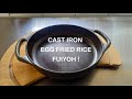 Cast Iron Egg Fried Rice Fuiyoh  |  Herm&#39;s Cooking #1