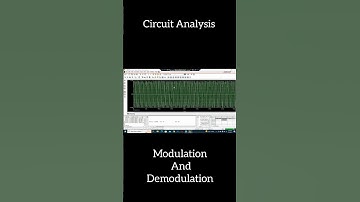 Modulation And Demodulation Signal PC PISE Simulation @StijoBitsInBytes #engineering