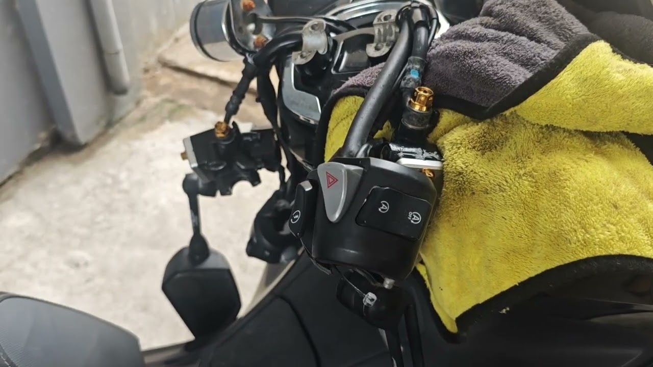 DIY Mid rise Handle Bar for PCX 160.