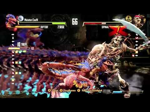KILLER INSTINCT RIPTOR FREEZE BUG WITH INPUTS