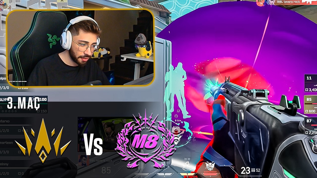 BBL vs M8 3. MAÇ | VCT EMEA 2026 Kickoff | VALORANT (COMBATRY BBL Esports vs Gentle Mates izliyor)