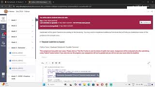 Famous Python GRPA 3 Week 6 Profile