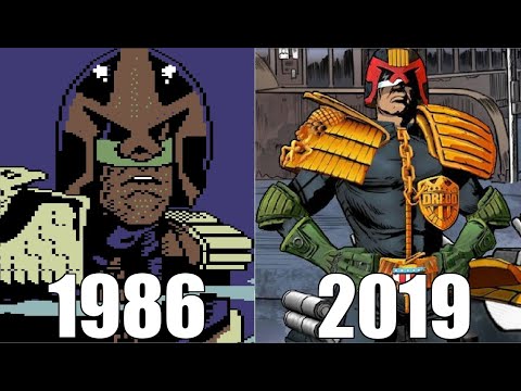 Evolution of Judge Dredd Games [1986-2019]