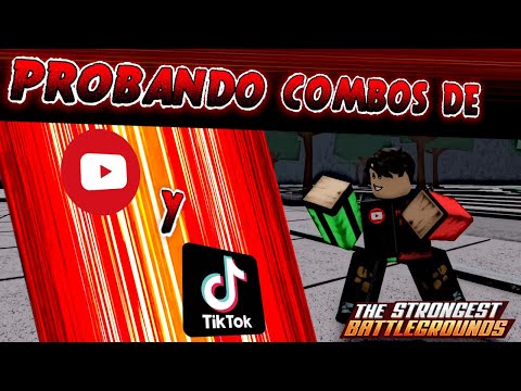 PROBANDO COMBOS DE YOUTUBE y TIK TOK #1 - CAMPOS DE BATALLA MAS FUERTE!