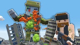 Massive Volcano Zombie Destroys Apocalypse City! - Tiny Town VR Gameplay - HTC Vive Game screenshot 5
