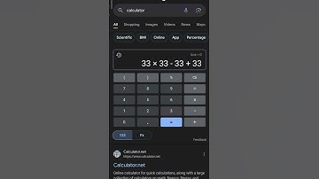 This is how to calculate infinity (works only on Google) #infinity #calculator #google #shorts
