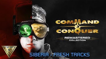 Command and Conquer Remastered Red Alert Allied Counterstrike Mission Siberia - Fresh Tracks