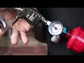 How to setup the correct working pressure on a spray gun for best performance