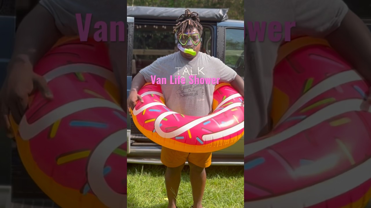 Душ в фургоне! 🚿 🛁