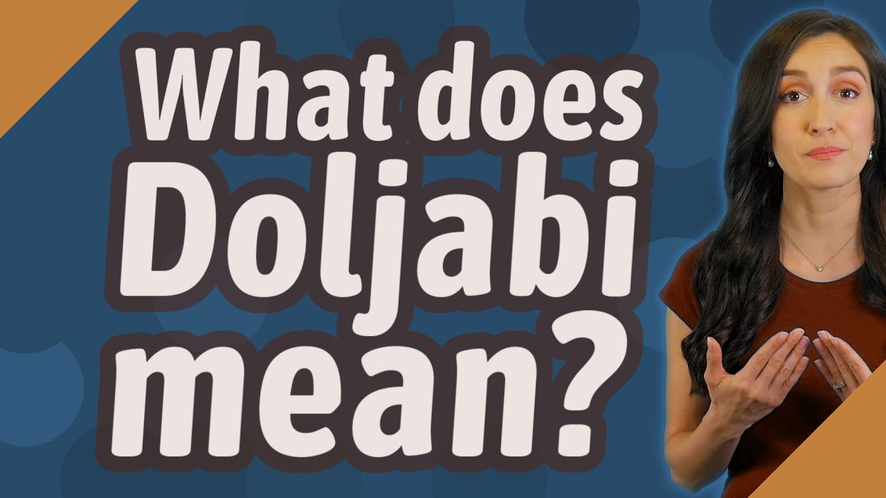 What Does Doljabi Mean YouTube