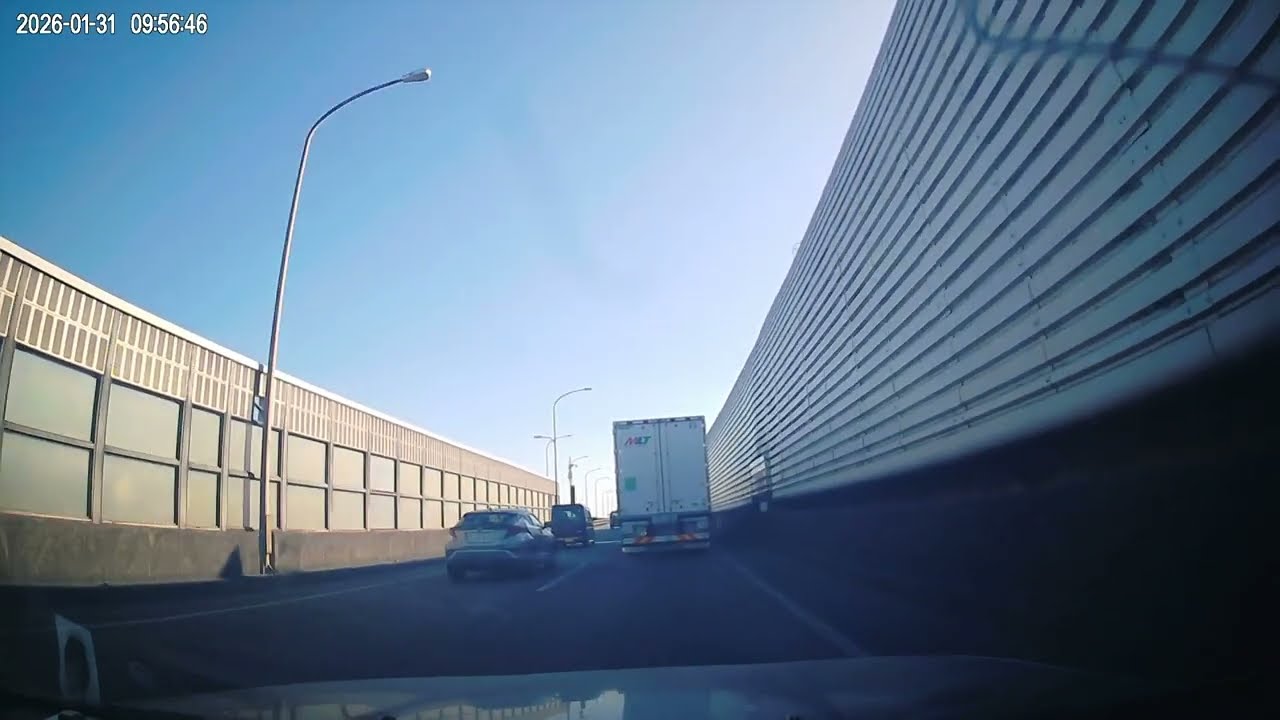 ドラレコ　2026.01.31　09:58　潮郷橋