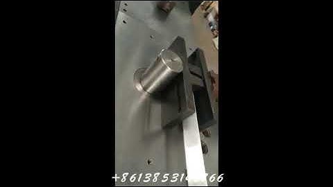 Twisting of CNC busbar bending machine