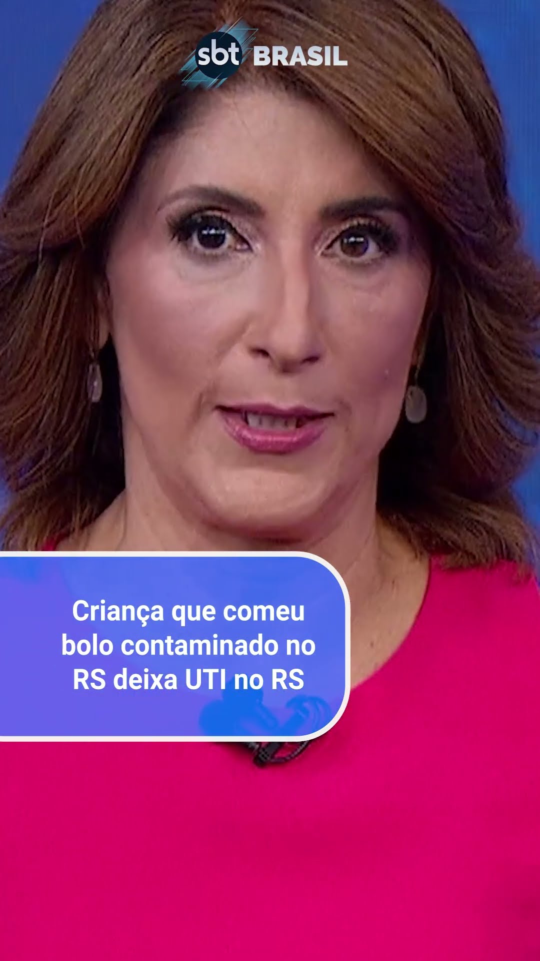 Criança infectada deixa UTI após infecção causada por bolo | SBT Brasil (31/12/24)