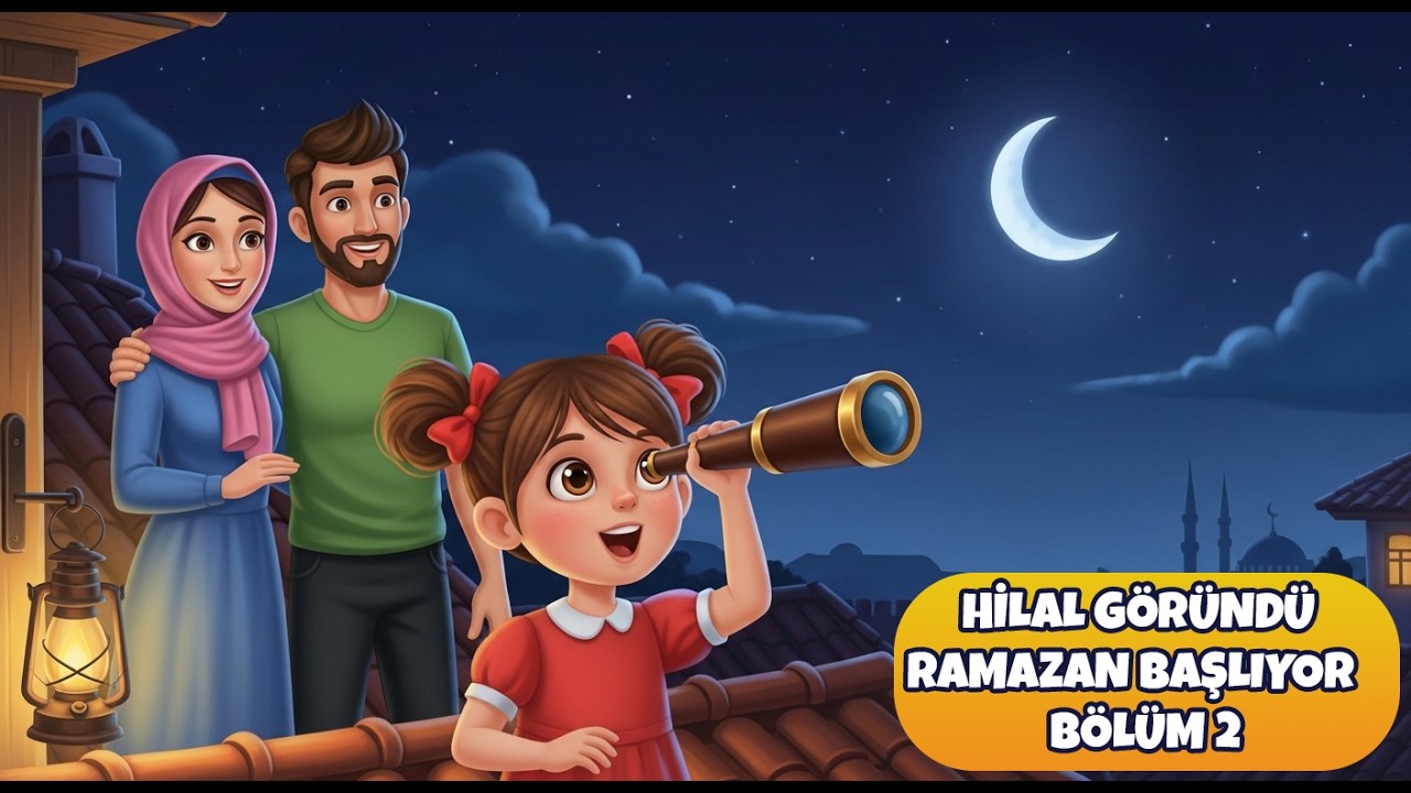 Minik Amine İle Hilal Bekleyişi (Ramazan Masal Serisi Bölüm 2)