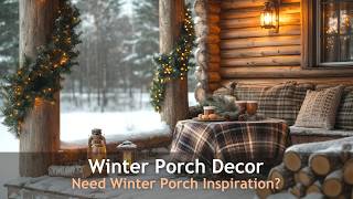 Transform Your Porch into a Cozy Winter Wonderland – Here's How!