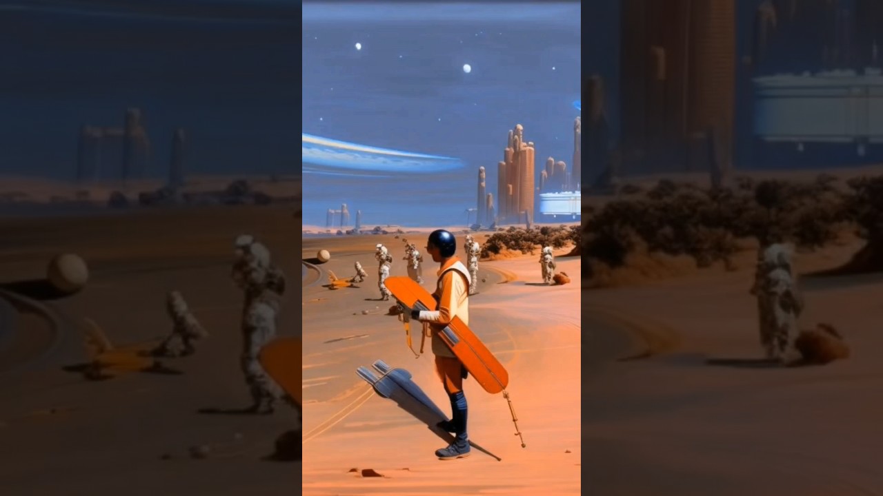 AI animation, Dubai Marina beach, 