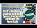 Class12 Electric Charges and Fields |Electric Field due to Charged Sphere #cbseclass12 #mpboard