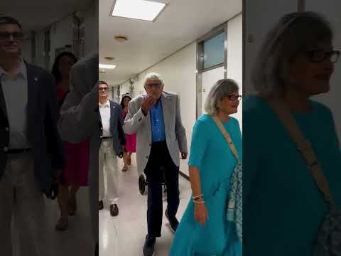 Video Il ritorno all'Alma Mater di Vincent F. Vacca, 65 anni dopo la laurea