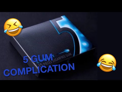 How It Feels To Chew 5 Gum Funny Complication Youtube