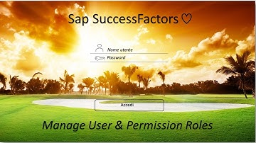 SuccessFactors Employee Central tutorial 22 - Create Administrator Permissions