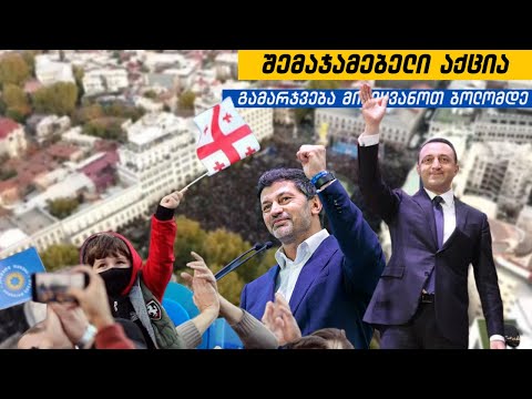 ქართული ოცნების აქციის მიმოხილვა /#სამნი \u0026 Co. / 27.10.2021