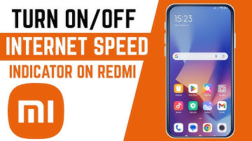How To Turn On/Off Internet Speed Indicator On Xiaomi Redmi Smartphone