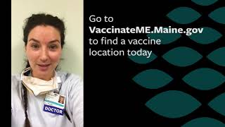 Physician Message on the COVID-19 Vaccine - PSA 30 | Northern Light Health