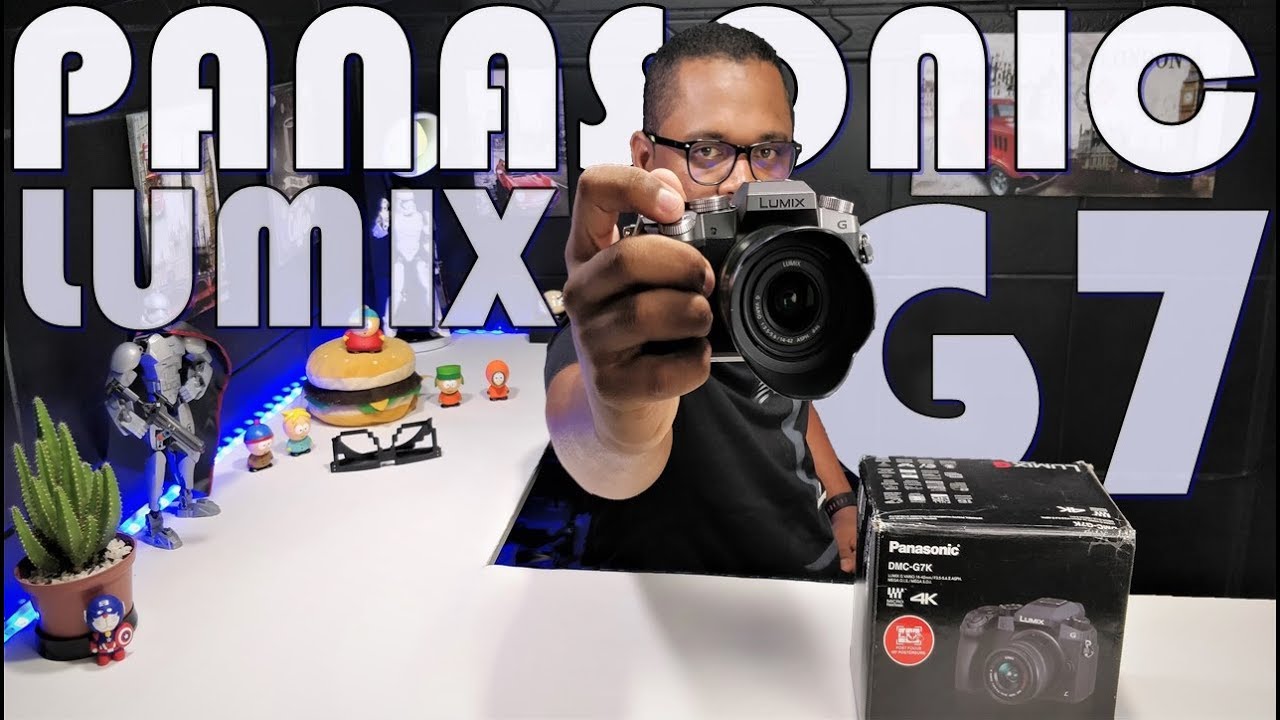 PANASONIC LUMIX G7 MINHA PRIMEIRA CÂMERA UNBOXING PT-BR