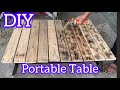 Minimal Portable Table | Built for Small Spaces