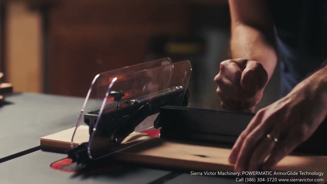 Sierra Victor Machinery: Powermatic New ArmorGlide Technology