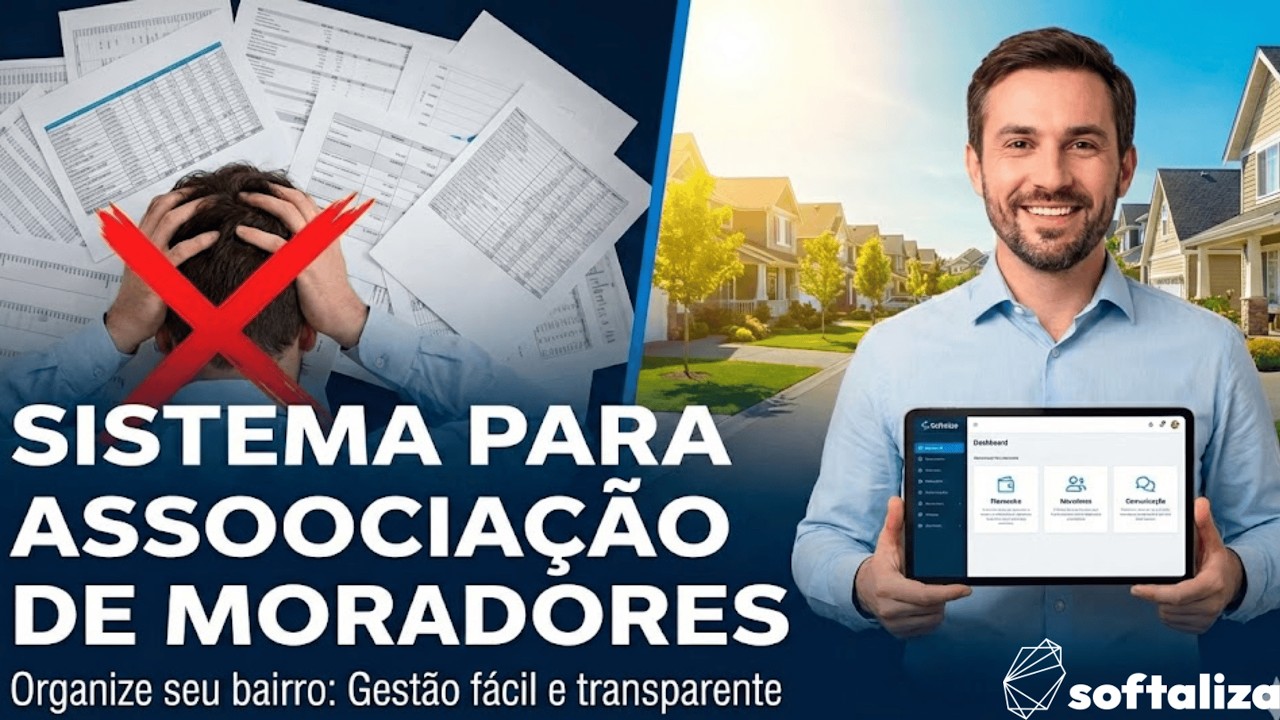 Sistema para associação de moradores: financeiro, cadastro e comunicação