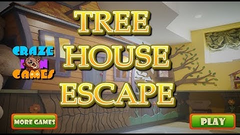 CrazeInGames-CIG Tree House Escape walkthrough 2017