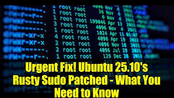 Urgent Fix! Ubuntu 25.10