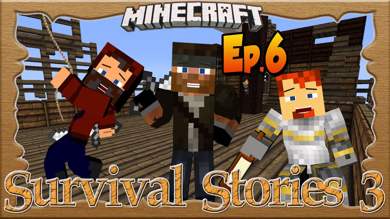 Adventure Ship! | Survival Stories 3 with Modii101 and Snoop787 | Ep.6 skyblivion