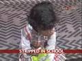 Seven-year-old stripped in class