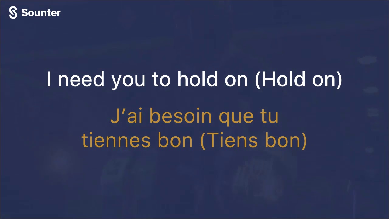 Justin Bieber Hold On. Traduction Francaise (Paroles\Traduction