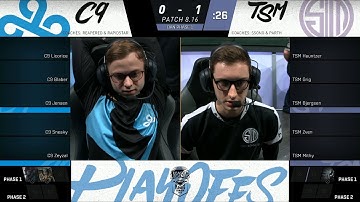 C9 vs TSM Game 2 - SemiFinals | 2018 NA LCS Summer | Cloud 9 vs Team SoloMid