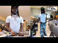 Chief keef gives tour of his inhouse fashion warehouse makes a pair of jeans by hand
