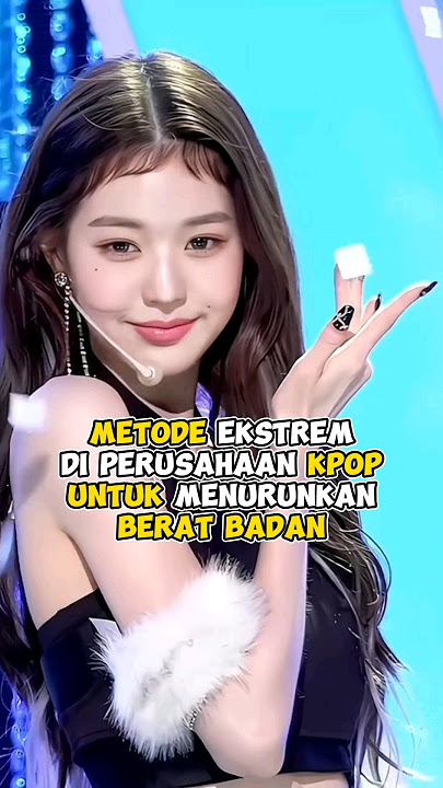 Metode ekstrem di perusahaan KPop untuk menurunkan berat badan #kpop #shorts