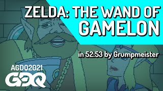 Zelda: The Wand of Gamelon by Grumpmeister in 52:53 - Awesome Games Done Quick 2021 Online