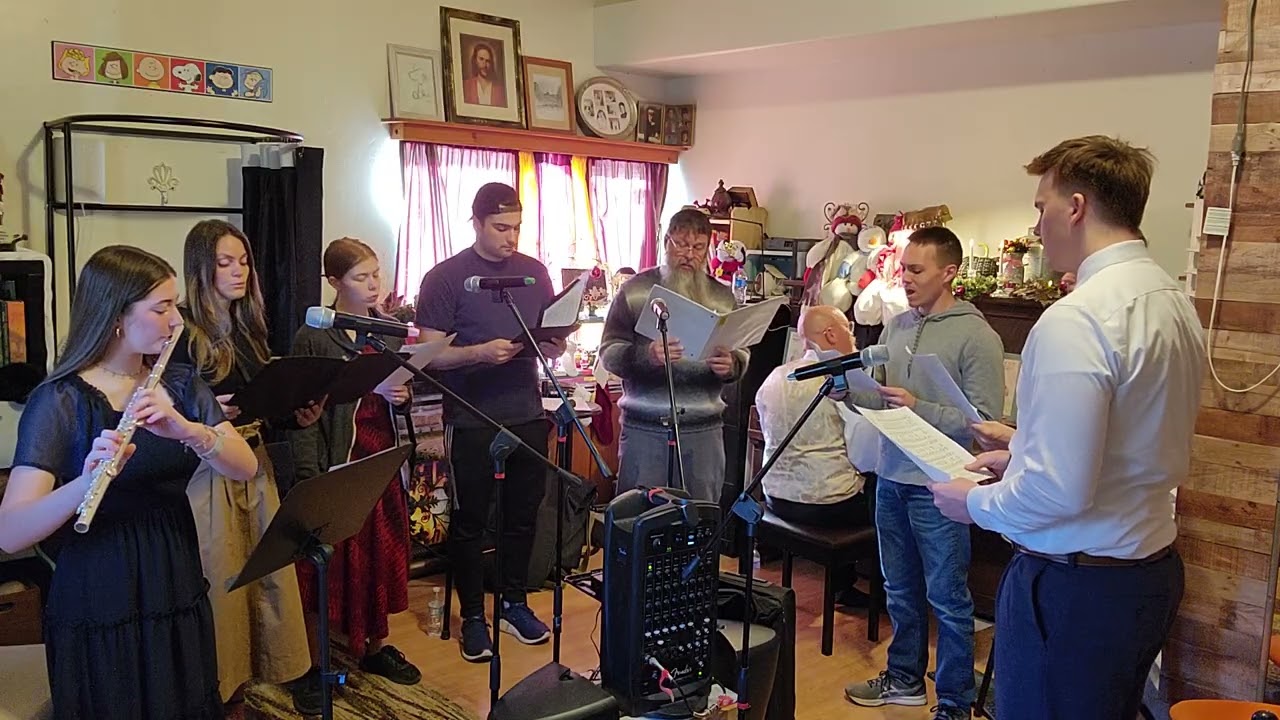 O Holy Night Rehearsal Recording.